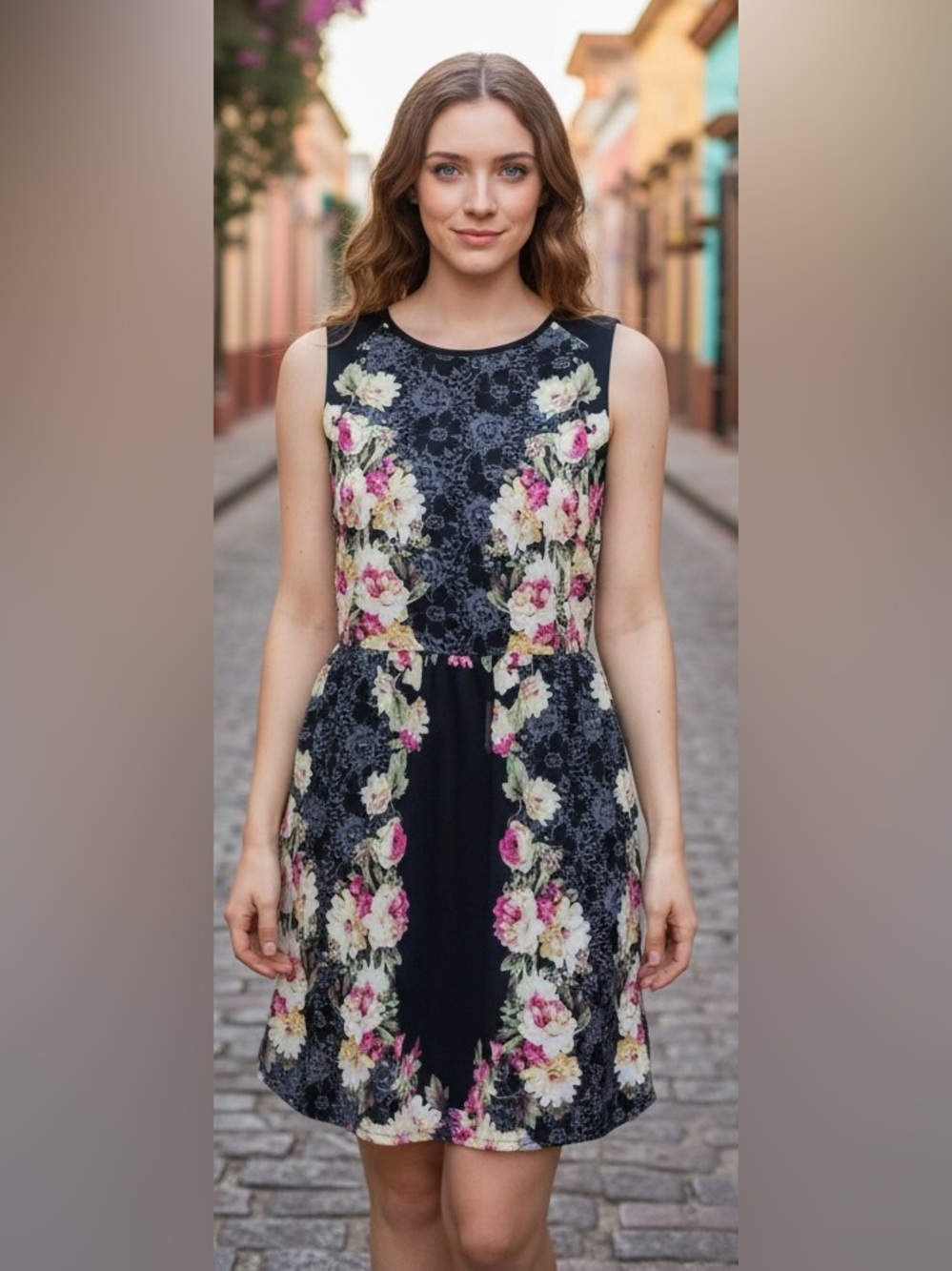 EUC forever 21 floral dress Size Medium